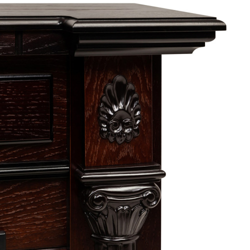 Электрокамин RealFlame Dacota AO античный дуб с очагом Majestic Lux Brass фото 7 Электрокамин RealFlame Dacota AO античный дуб с очагом Majestic Lux Brass фото 7