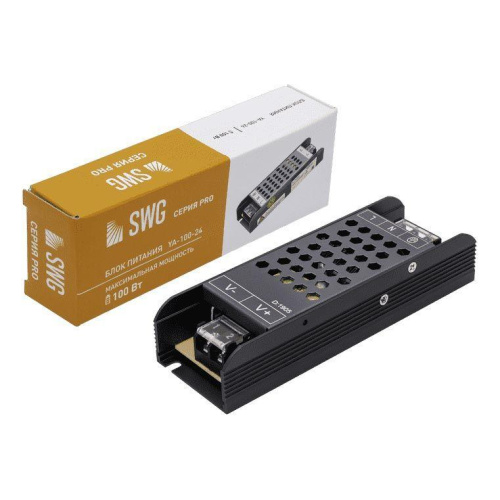 Блок питания SWG 24V 100W IP20 4,2A YA-100-24 002832 Блок питания SWG 24V 100W IP20 4,2A YA-100-24 002832