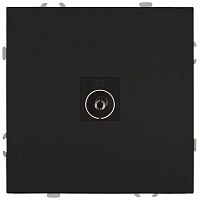 Розетка ЭРА Galaxy 15-3101-05 TV одиночная IP20 антрацит Б0070723
