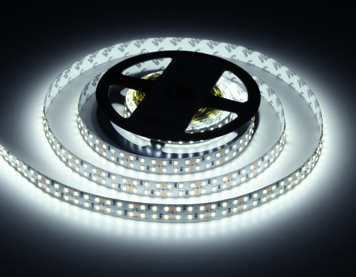 Светодиодная лента двухрядная 12В 2835 240Led 24Вт/м 6500K IP20 5м фото 8 Светодиодная лента двухрядная 12В 2835 240Led 24Вт/м 6500K IP20 5м фото 8