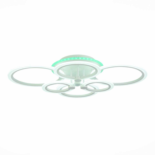 Потолочная светодиодная люстра Evoluce Cerina SLE500552-06RGB фото 7