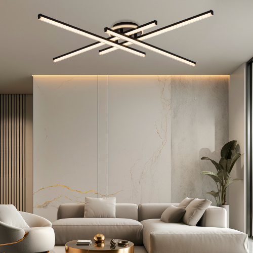 Citilux Trent CL203641 LED Люстра потолочная с пультом Чёрная фото 12 Citilux Trent CL203641 LED Люстра потолочная с пультом Чёрная фото 12