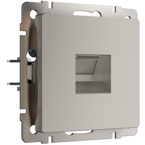 Розетка Ethernet RJ-45 (дымчатый) W1281004