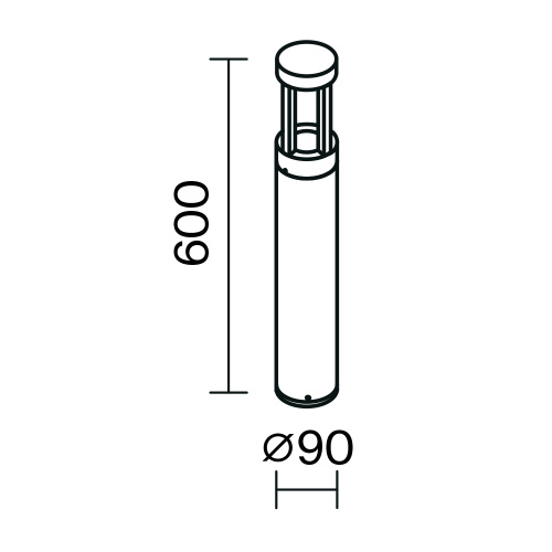 Ландшафтный светильник Outdoor O458FL-L9GF3K фото 4