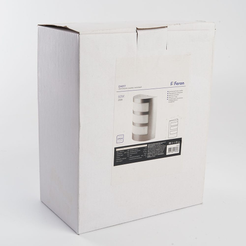 Светильник уличный Feron DH017, на стену, E27 230V, сталь фото 5