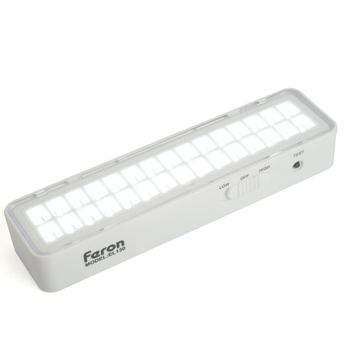 Светильник аккумуляторный Feron.One, 30LED DC, белый, EL130 фото 5