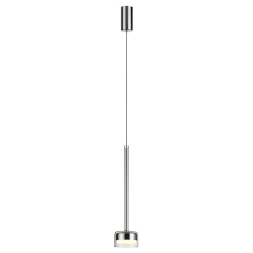 7151/10L HIGHTECH ODL26 347 Подвесной светильник хром/ прозрачное стекло/металл IP20 LED 10W 3000K 220V LASLO фото 4