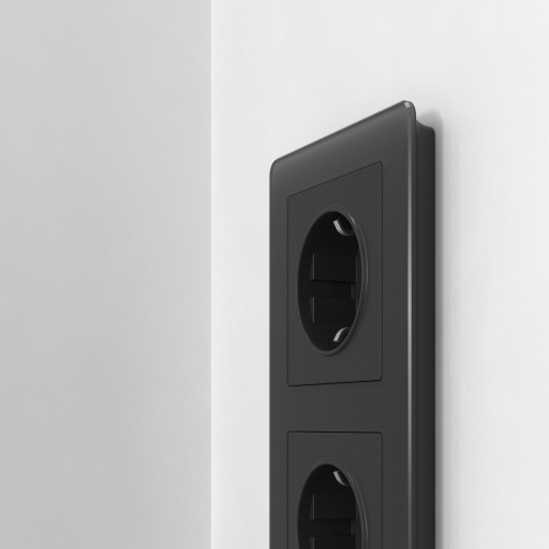 Рамка из акрила на 3 поста Acrylic черный W0032708 фото 4 Рамка из акрила на 3 поста Acrylic черный W0032708 фото 4