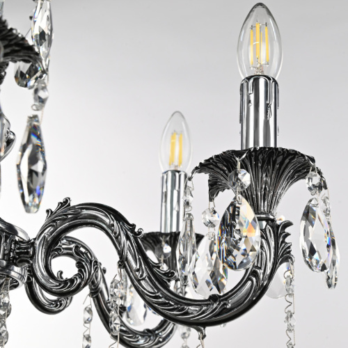 Люстра с хрустальными подвесками AL79101/6/175 A NB Bohemia Ivele Crystal (Богемия Ивеле Кристалл) фото 9 Люстра с хрустальными подвесками AL79101/6/175 A NB Bohemia Ivele Crystal (Богемия Ивеле Кристалл) фото 9
