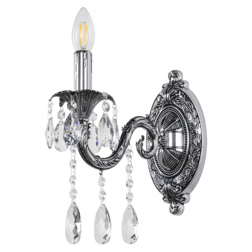 Бра с хрустальными подвесками AL7901B10/1/175 A NB Bohemia Ivele Crystal (Богемия Ивеле Кристалл)