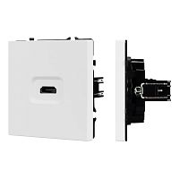 Механизм HDMI розетки SCT-NOBE-MHD1-SFPL-WH Arlight 061846