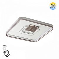 7786/85L PIKO LED SN 607 Светильник металл/белый/бронза LED 85Вт 3000-6500K 490х490 IP20 пульт ДУ GEMINI