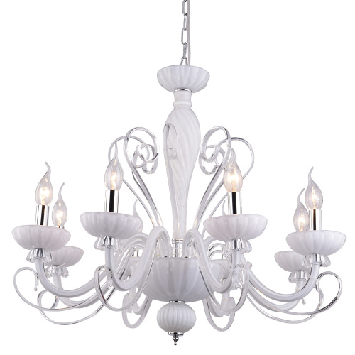 Подвесная люстра Arte Lamp ODETTA A7195LM-8WH