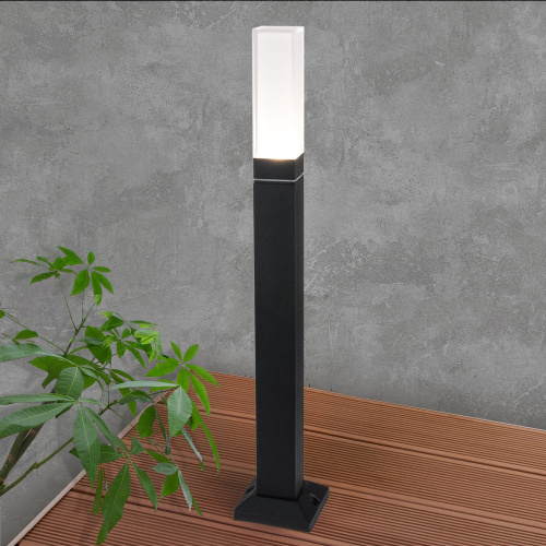 Ландшафтный светодиодный светильник чёрный IP54 1537 TECHNO LED фото 3