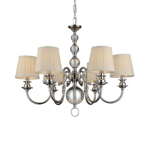 Люстра KM0837P-6 chrome фото 2 Люстра KM0837P-6 chrome фото 2