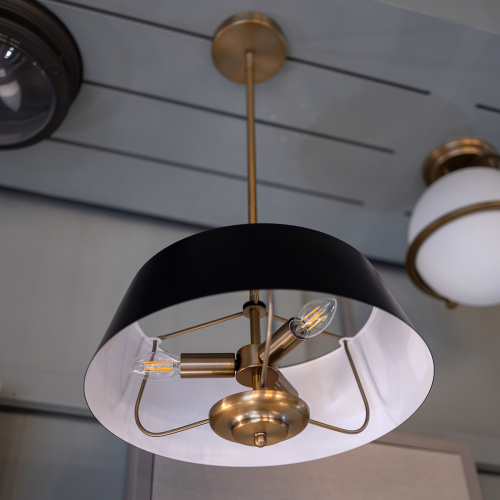 Подвесной светильник Kichler, Арт. KL-LUELLA-3P-BKB фото 10