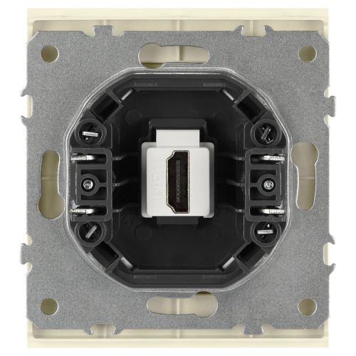 Розетка ЭРА Arktik 16-3114-02 HDMI слоновая кость Б0070505 фото 4