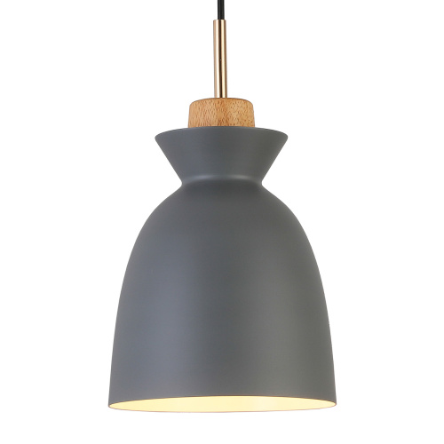 Подвесной светильник Escada 1107/1S E27*40W Grey фото 2 Подвесной светильник Escada 1107/1S E27*40W Grey фото 2