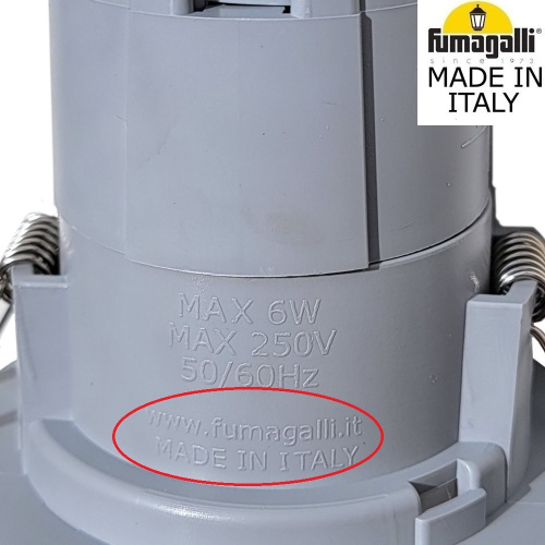 Fumagalli Уличный встраиваемы светильник FUMAGALLI TERESA 90 3L0.000.000.LYU1L фото 5