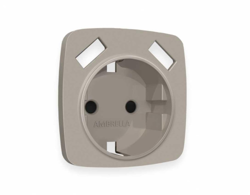 Лицевая панель розетки AMBRELLA VOLT OP3690 Лицевая панель розетки AMBRELLA VOLT OP3690