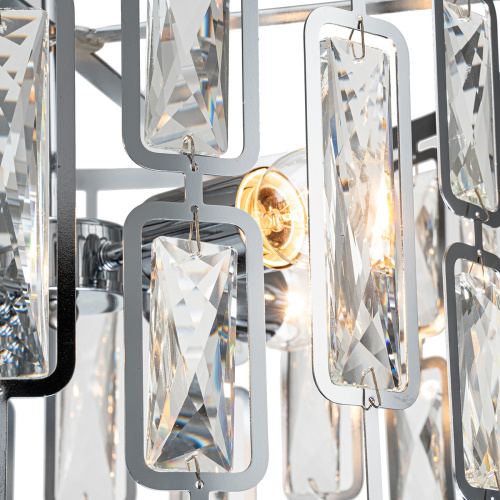 Подвесной светильник Escada 2102/4S Е27*60W Chrome фото 4 Подвесной светильник Escada 2102/4S Е27*60W Chrome фото 4