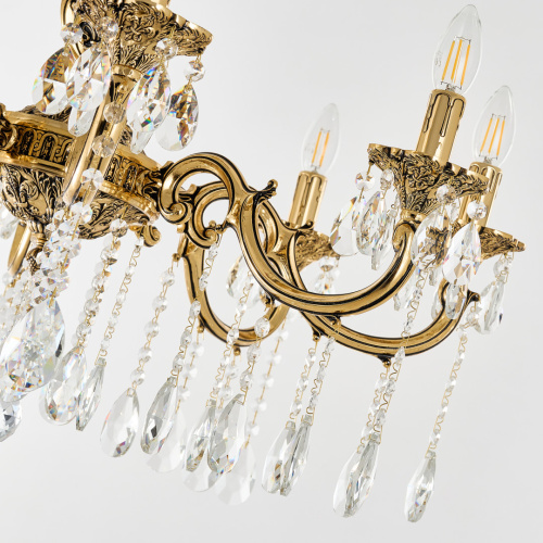 Люстра с хрустальными подвесками AL78101/8/250 A GB Bohemia Ivele Crystal (Богемия Ивеле Кристалл) фото 2 Люстра с хрустальными подвесками AL78101/8/250 A GB Bohemia Ivele Crystal (Богемия Ивеле Кристалл) фото 2