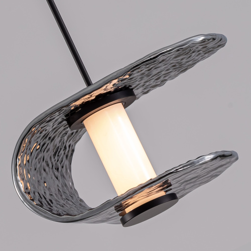 Подвесной светильник MD24020901-3B black/smoky фото 4