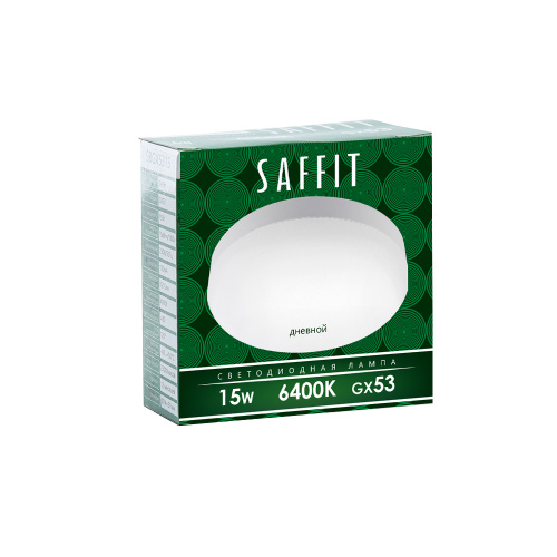 Лампа светодиодная SAFFIT SBGX5315 GX53 15W 230V 6400K фото 2