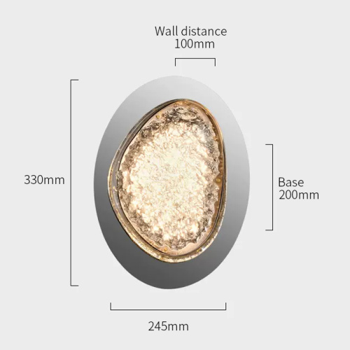 Настенный светильник MT9125-1WC pearl black фото 2