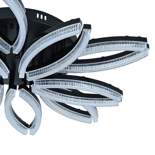 Потолочный светильник 100013/10C LED*196W Black фото 5