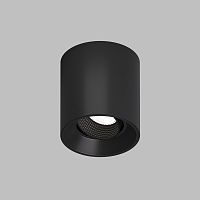 DK3090-BK Светильник накладной IP 20, 10 Вт, GU5.3, LED, черный/черный, пластик