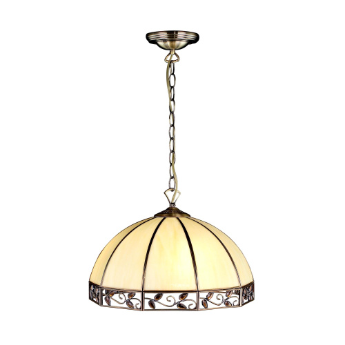 Citilux Шербург-2 CL440231 Люстра витражная подвесная Бронза Citilux Шербург-2 CL440231 Люстра витражная подвесная Бронза