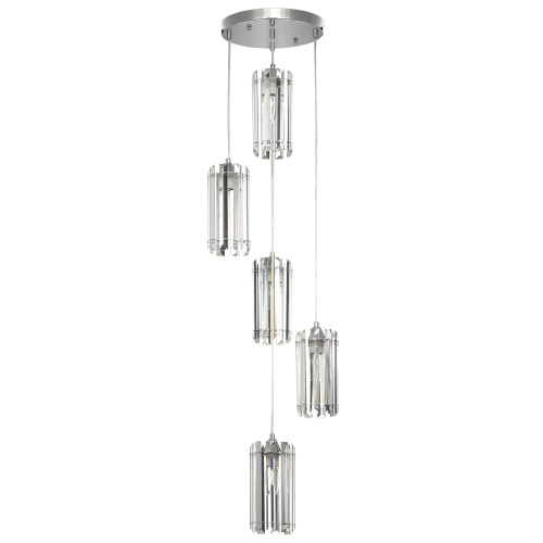 Citilux Джейн CL306051 Хрустальный подвесной светильник Хром Citilux Джейн CL306051 Хрустальный подвесной светильник Хром