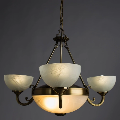 Подвесная люстра Arte Lamp WINDSOR A3777LM-3-2AB фото 2 Подвесная люстра Arte Lamp WINDSOR A3777LM-3-2AB фото 2