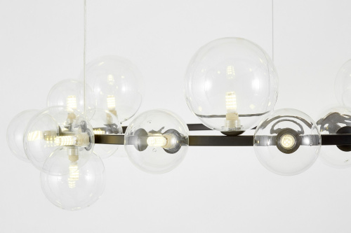 Подвесной светильник Lumina Deco LDP 7033-24 BK+CL фото 2 Подвесной светильник Lumina Deco LDP 7033-24 BK+CL фото 2