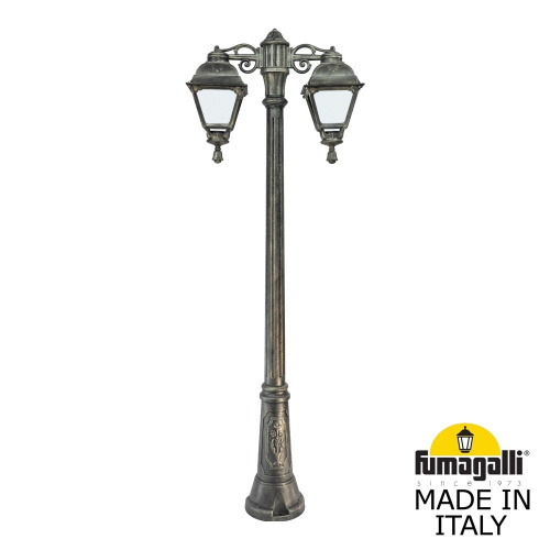 Fumagalli Садово-парковый фонарь FUMAGALLI BISSO/CEFA 2L DN U23.156.S20.BYE27DN Fumagalli Садово-парковый фонарь FUMAGALLI BISSO/CEFA 2L DN U23.156.S20.BYE27DN