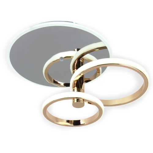 Потолочный светильник Escada 10213/2 LED*33+23W Chrome/Gold Потолочный светильник Escada 10213/2 LED*33+23W Chrome/Gold