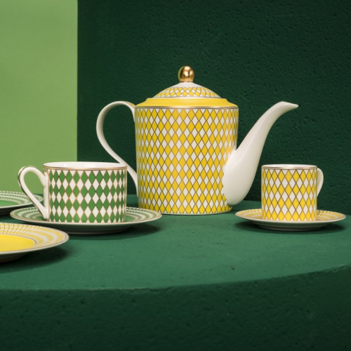 Заварочный чайник Chess Yellow фото 4