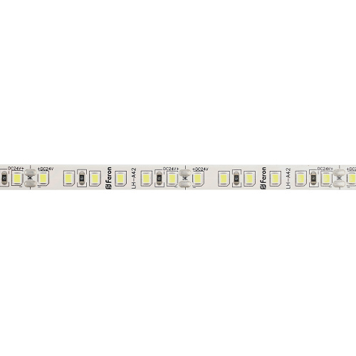 Светодиодная LED лента Feron LS501, 120SMD(2835)/м 11Вт/м 24V 30000*8*1.22мм 4000К 30м IP20 фото 2