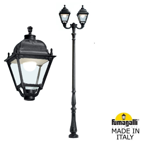Fumagalli Парковый фонарь FUMAGALLI TABOR OFIR/SIMON 2L  U33.205.R20.AXH27