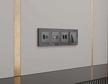 Лицевая панель AMBRELLA VOLT ALFA AP6625