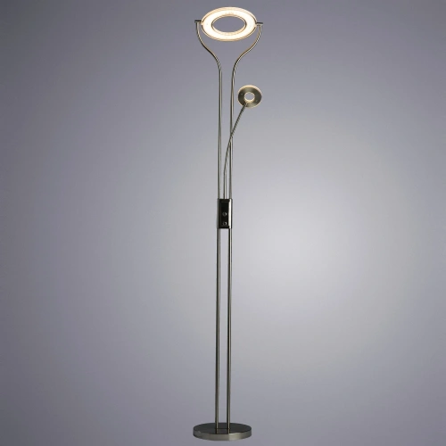 Торшер Arte Lamp DUETTO LED A5904PN-2SS фото 2 Торшер Arte Lamp DUETTO LED A5904PN-2SS фото 2