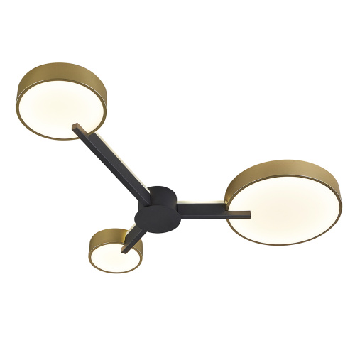Потолочный светильник Escada 10209/3 LED*68W Gold/Black