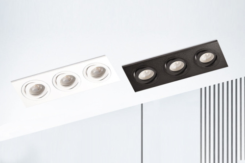 SAG303-4 white/white светильник встраиваемый поворотный фото 3 SAG303-4 white/white светильник встраиваемый поворотный фото 3