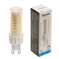 Лампа светодиодная диммируемая Feron LB-438 G9 10W 175-265V 6400K