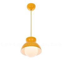 Подвесной светильник Cloyd ERMA-A P1 / Ø20 см - желтый (арт.11339)