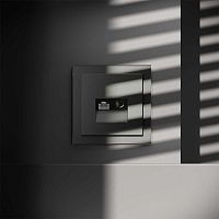 Розетка телевизионная встраиваемая S70 TV+RJ45 кат. 6, (титан) Voltum VLS060706