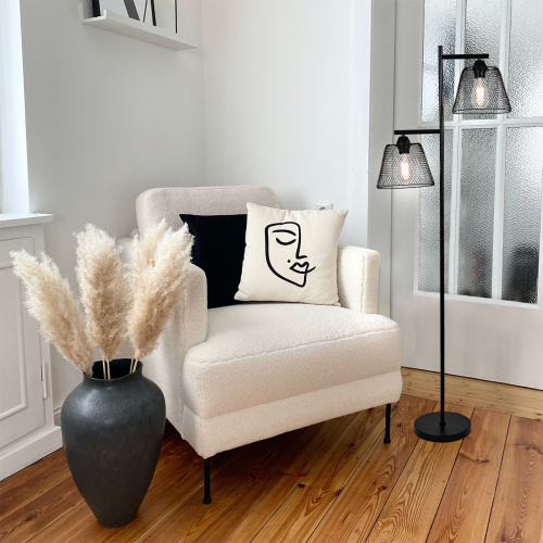 Напольный светильник Escada 10204/T E27*40W Black фото 2