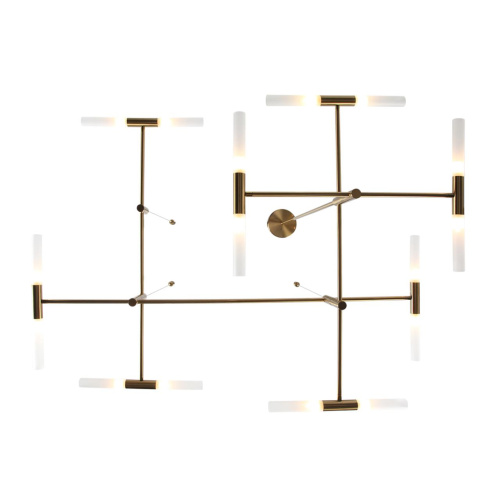 4306/16 HIGHTECH ODL26 277 Потолочный светильник бронзовый/акрилл/металл IP20 G9 40W *16 180° 220V SOHO фото 5 4306/16 HIGHTECH ODL26 277 Потолочный светильник бронзовый/акрилл/металл IP20 G9 40W *16 180° 220V SOHO фото 5