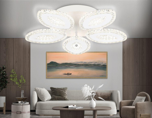 Потолочная светодиодная люстра Ambrella light Acrylica Original FA4015 фото 4